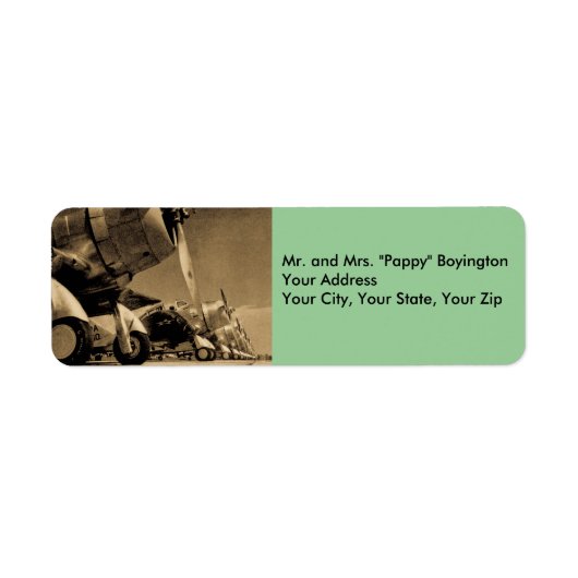 WWII Douglas SBD onverschrokken gevechtsvliegtuige Etiket (Voorkant)