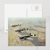 WWII Drie Messerschmitt ME-110 Briefkaart (Voorkant / Achterkant)