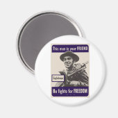 WWII Engelsman Magneet (Voorkant / Achterkant)