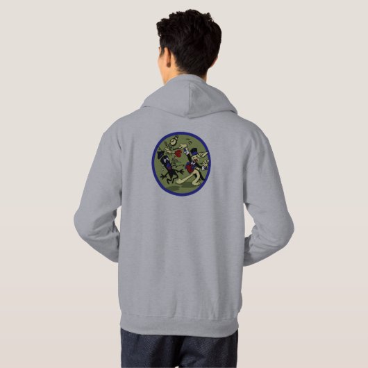 WWII EOD Rabbit Hoodie (Achterkant volledig)