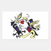 WWII EOD Rabbit Rechthoekige Sticker (Voorkant)