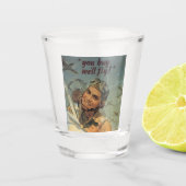 WWII Era Shot Glas (Voorkant)