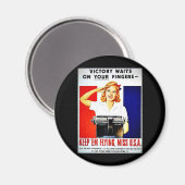 WWII Flying2 Magneet (Voorkant / Achterkant)