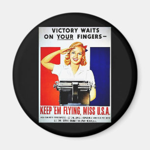 Wwii Flying2 Magneet