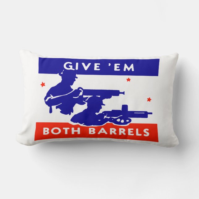 WWII geeft ze beide vaten Kussen (Voorkant)