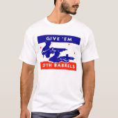 WWII geeft ze beide vaten T-shirt (Voorkant)