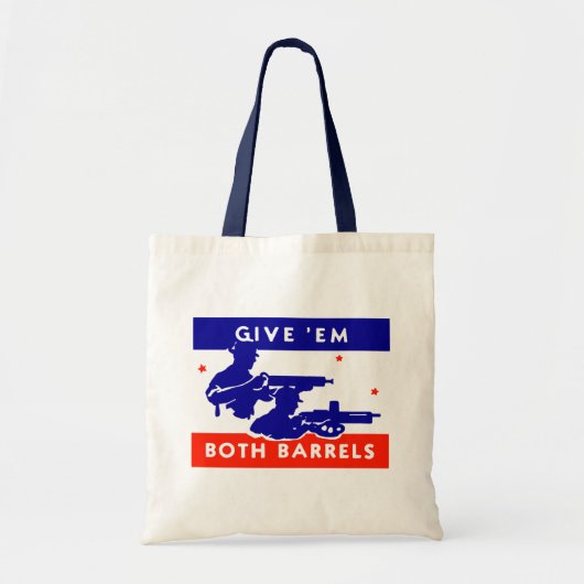 WWII geeft ze beide vaten Tote Bag (Voorkant)