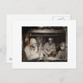 WWII Geneesmiddelen wachten Briefkaart (Voorkant / Achterkant)