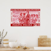 WWII General Sikorski Poster (Keuken)