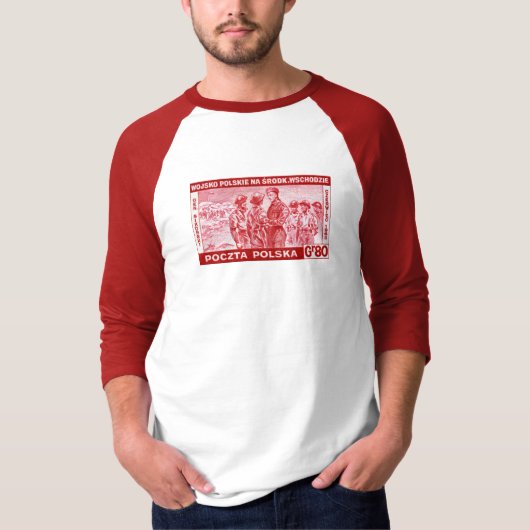 WWII General Sikorski T-shirt (Voorkant)