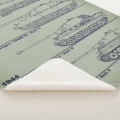 WWII GERMAN TANKS SHERPA DEKEN (3/4)