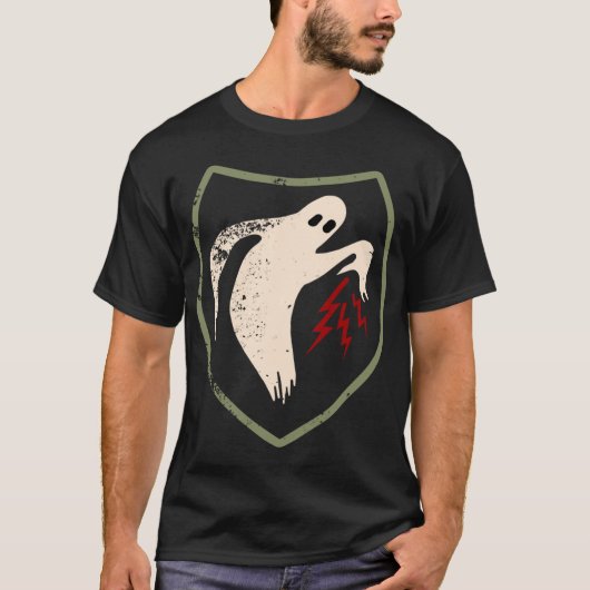 WWII  Ghost Army Militaire Wereldoorlog 2 Ghost T-shirt (Voorkant)