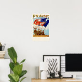 WWII Guardian of the Colors Poster (Thuiskantoor)