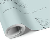 WWII Handgeweer 45 kaliber revolver schematisch Cadeaupapier (Rol Hoek)