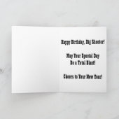 "WWII Heavy Artillery" Verjaardag Kaart (Binnen)