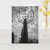 "WWII Heavy Artillery" Verjaardag Kaart (Gele Bloem)