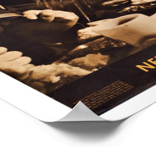 WWII Hoesje Hoesten -  patriottisme Poster (Hoek)