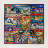  WWII HOMEFRONT GAMES, TIJDSCHRIFTEN ETC LEGPUZZEL (Verticaal)