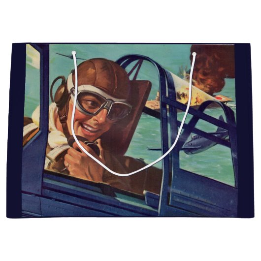 WWII-hondengevecht in de lucht van 1940 Groot Cadeauzakje (Voorkant)