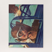 WWII-hondengevecht in de lucht van 1940 Legpuzzel (Verticaal)