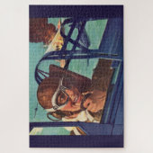 WWII-hondengevecht in de lucht van 1940 Legpuzzel (Verticaal)