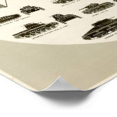 WWII Identificeer middelgrote tanks en artillerie Poster (Hoek)