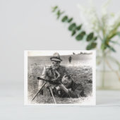 WWII Italiaanse soldaten Briefkaart (Staand voorkant)