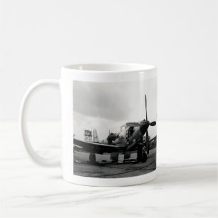 WWII Kingcobra Fighter Vliegtuig Koffiemok