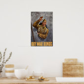 WWII Kopen oorlogsobligaties Poster (Keuken)