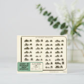 WWII - lichtbundel ID Briefkaart (Staand voorkant)