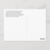 WWII Lookout Bunker op Unalaska Island Briefkaart (Achterkant)