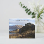 WWII Lookout Bunker, Unalaska Island Briefkaart (Staand voorkant)