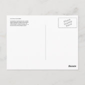 WWII Lookout Bunker, Unalaska Island Briefkaart (Achterkant)