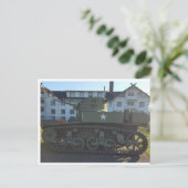 WWII M4 Sherman Tank Briefkaart (Staand voorkant)
