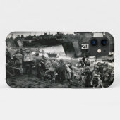WWII Marines offload Supplies op Iwo Jima Case-Mate iPhone Case (Achterkant (horizontaal))