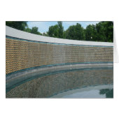 WWII Memorial Freedom Wall in Washington DC (Voorkant Horizontaal)