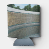 WWII Memorial Freedom Wall in Washington DC Blikjeskoeler (Achterkant)