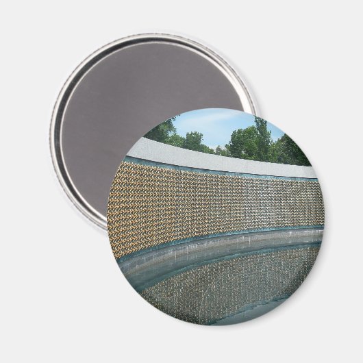 WWII Memorial Freedom Wall in Washington DC Magneet (Voorkant / Achterkant)