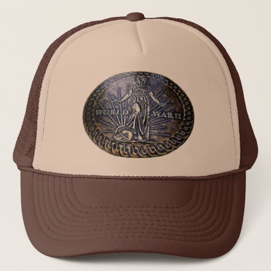 WWII Memorial Seal Trucker Pet (Voorkant)