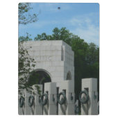 WWII Memorial Wreaten II in Washington DC Klembord (Achterkant)