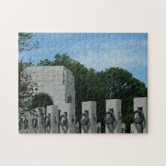 WWII Memorial Wreaten II in Washington DC Legpuzzel (Horizontaal)