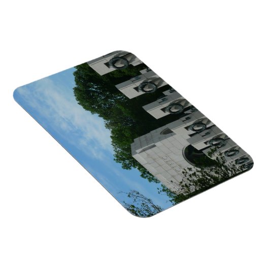 WWII Memorial Wreaten II in Washington DC Magneet (Rechterzijde)