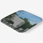 WWII Memorial Wreaten II in Washington DC Papieren Bordje (Gebogen)