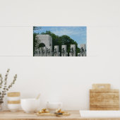 WWII Memorial Wreaten II in Washington DC Poster (Keuken)