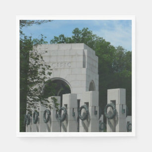 WWII Memorial Wreaten II in Washington DC Servet