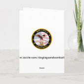 WWII Military Birthday Kaart (Achterkant)