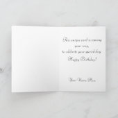 WWII Military Birthday Kaart (Binnen)