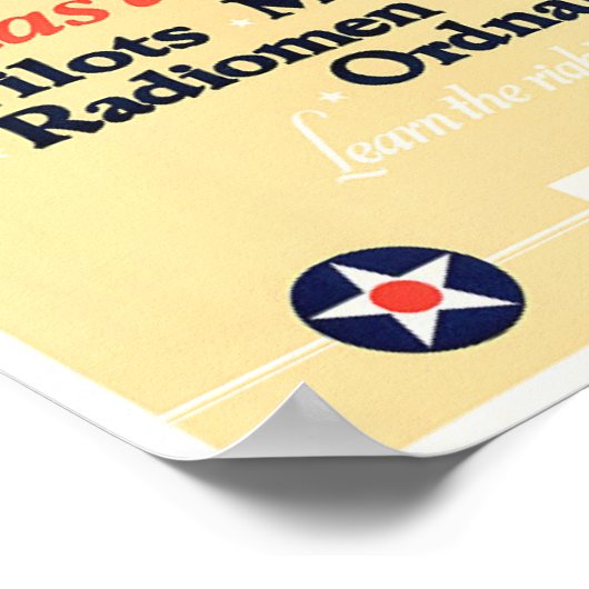 WWII Naval Aviation Poster (Hoek)