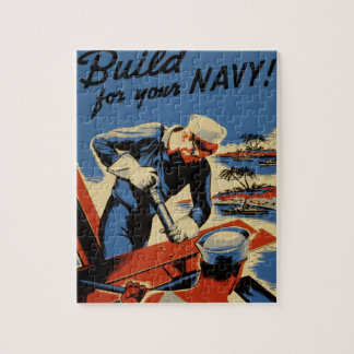 WWII Navy Poster Design Legpuzzel