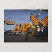 WWII Nose Art Briefkaart (Voorkant)